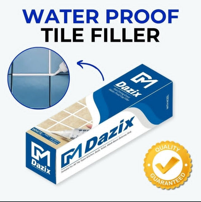 Dazixs Waterproof Gap filler professional Grout Aid Repaire tiles now available with nozzle